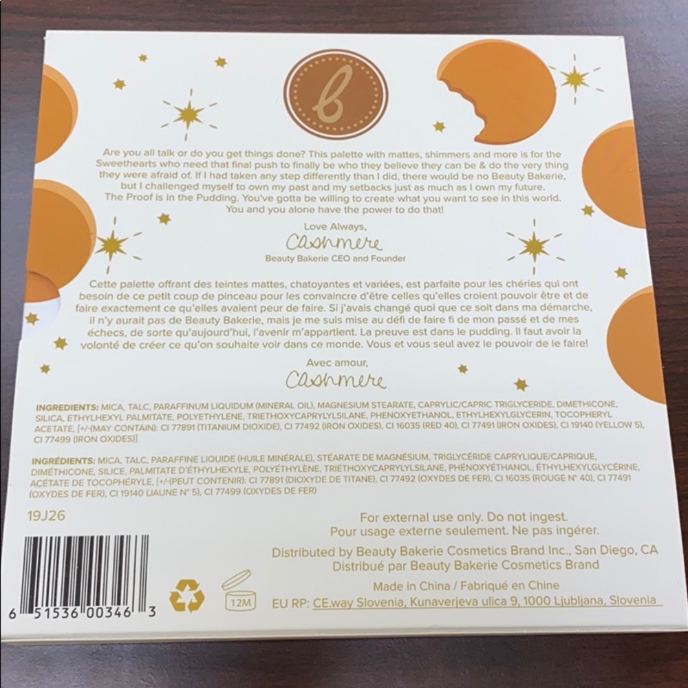 NEW Proof is in the Puddin Eyeshadow Palette Vegan - Picture 5 of 5